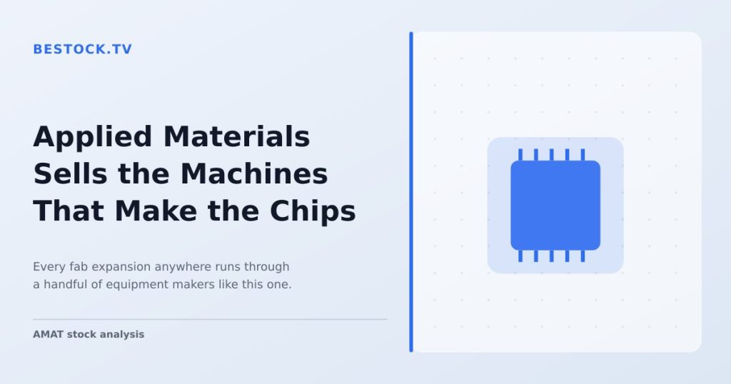 Applied Materials: 25% Growth, and a China Market That Is Not Coming Back