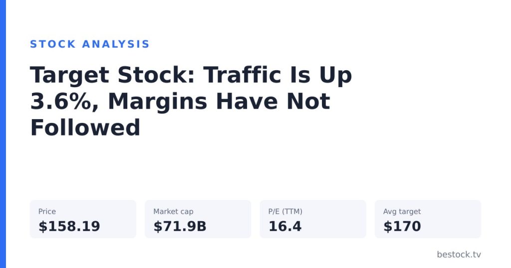 Target Stock: Traffic Is Up 3.6%, Margins Have Not Followed