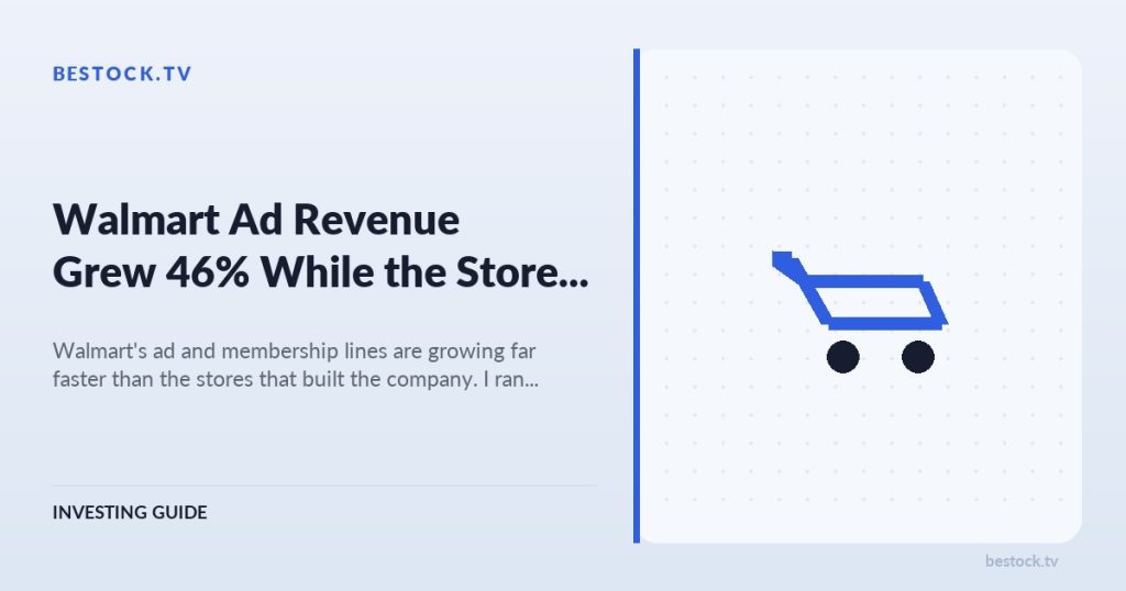Walmart Ad Revenue Grew 46% While the Store Business Grew 5%