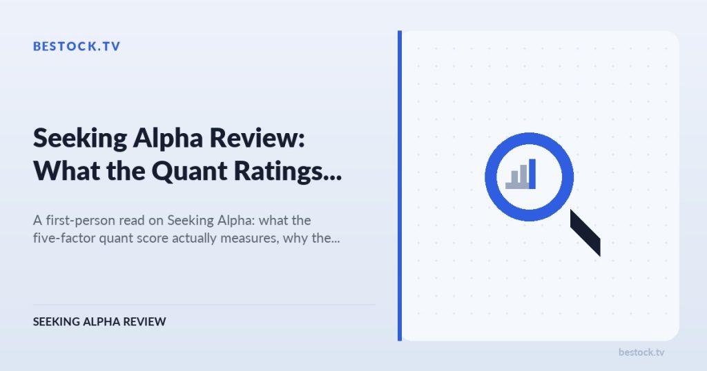Seeking Alpha Review: What the Quant Ratings Get Right