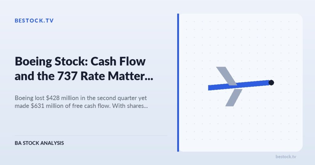 Boeing (BA) Stock: Cash Flow and the 737 Rate Matter Most