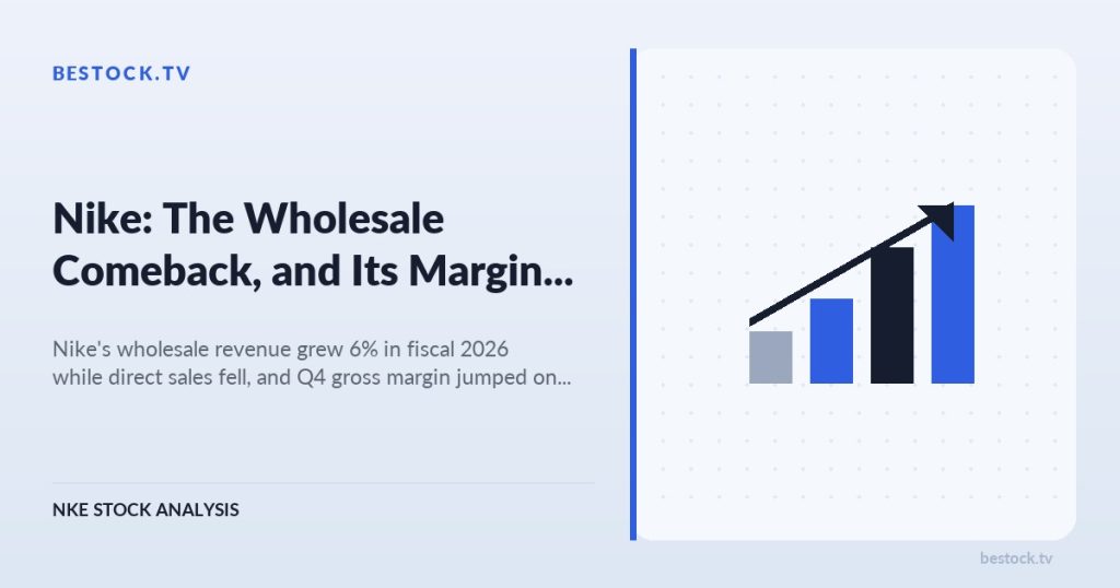Nike (NKE): The Wholesale Comeback, and Its Margin Asterisk