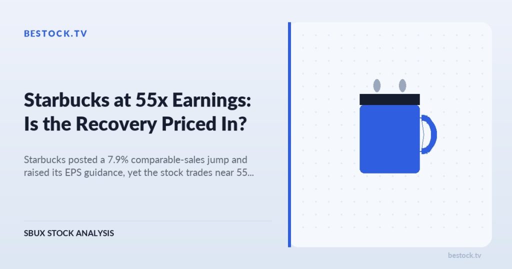Starbucks (SBUX) at 55x Earnings: Is the Recovery Priced In?